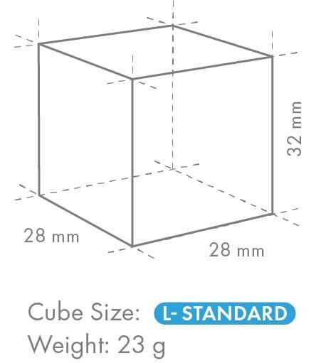 Kostkarka do lodu Hoshizaki IM-130PE z boku